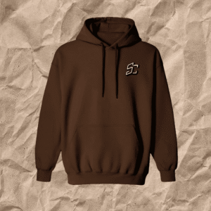 Sudadera Marron Logo SC